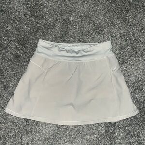 white/cream Women's Athletic Skirt